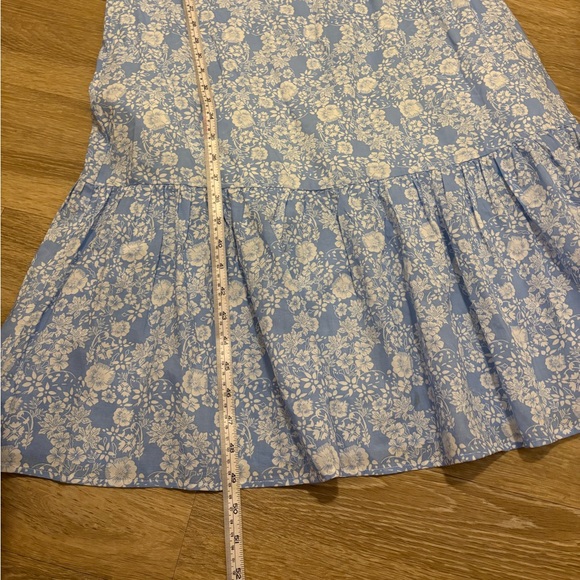NWT PRIV Floral Blue & White Maxi Dress - Picture 10 of 13